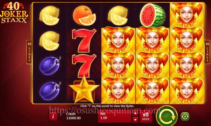 Joker Staxx: Kombinasi Buah & Joker yang Gacor