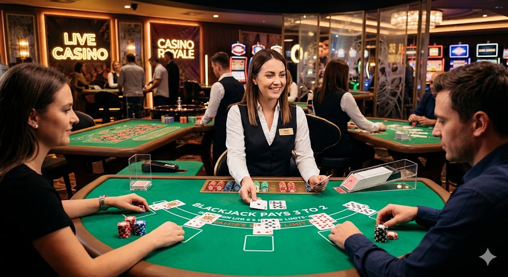 blackjack live casino