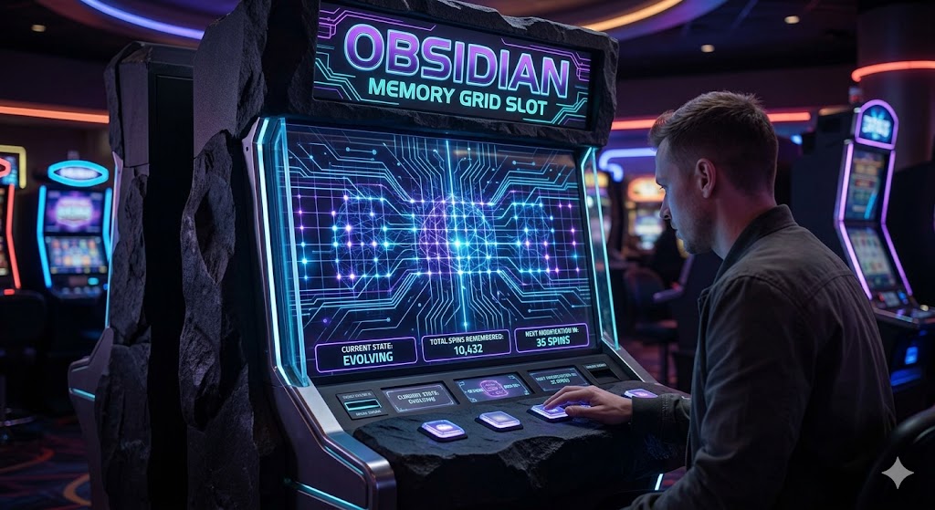 Obsidian Memory Grid Slot: Mesin Slot yang Mengingat Setiap Putaran dan Mengubah Permainan Secara Perlahan